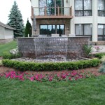 Water garden landscaping in Michigan